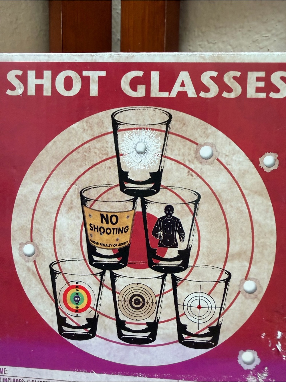 🔹Hunting Shot Glasses target shooting drink novelty for rifle archery 6/set 2 Oz
